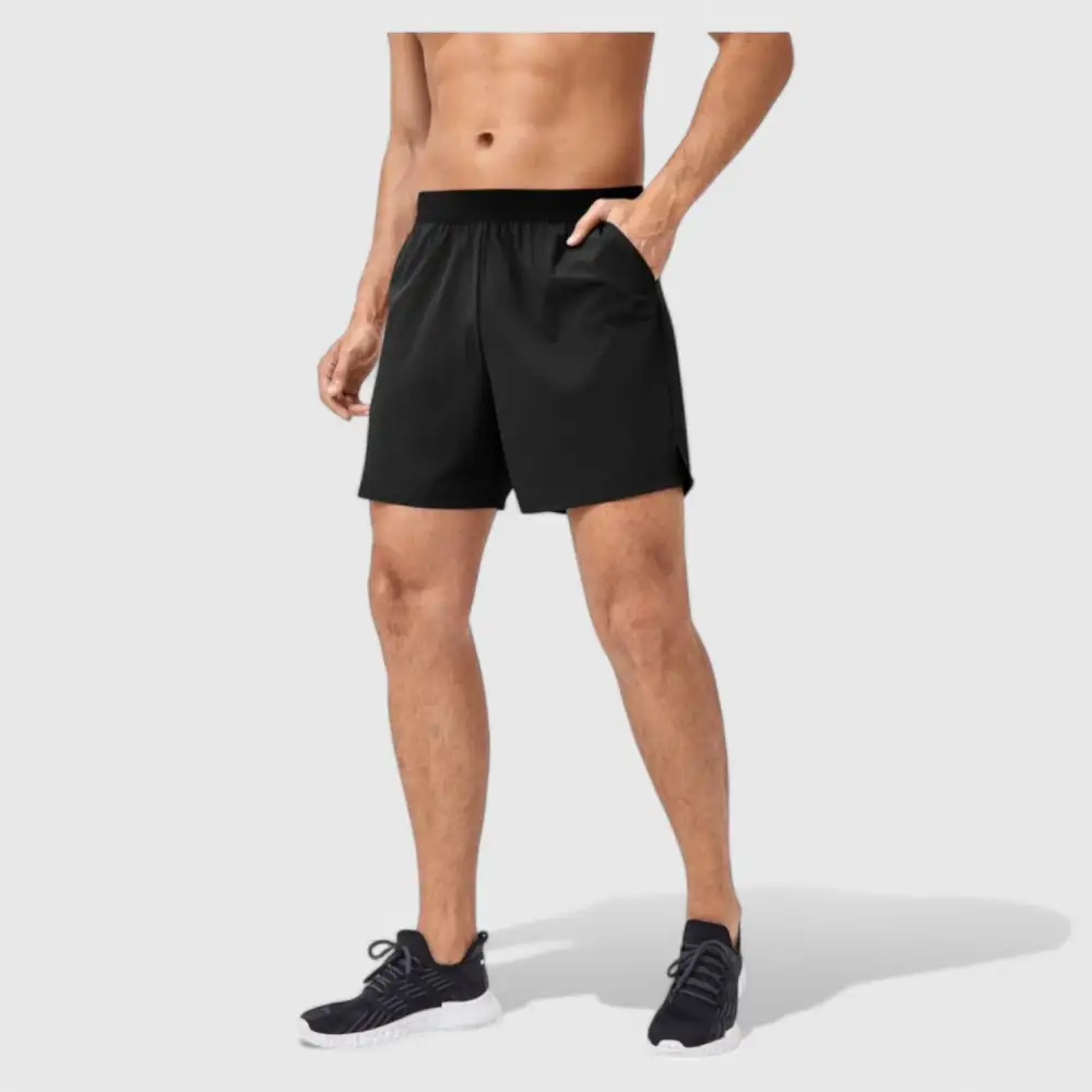 Elastic-Waist Quick-Dry Lightweight Men's Athletic Shorts