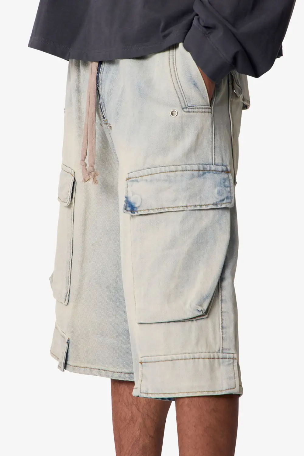 Everyday Cargo Denim Shorts