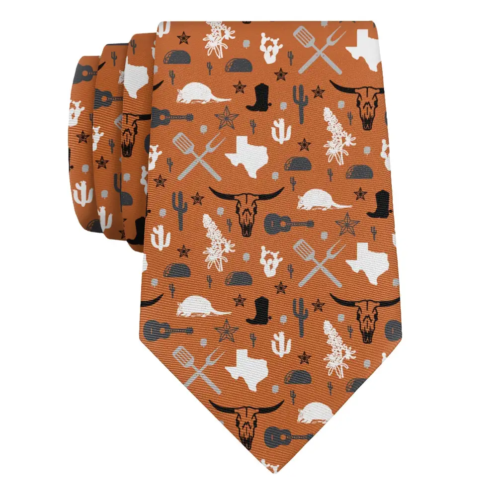 Timeless Heritage Emblem Accent Necktie