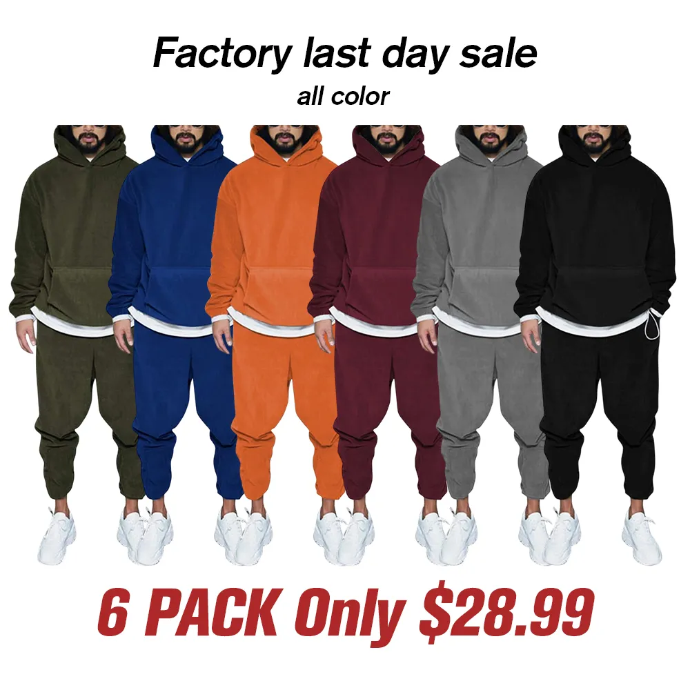 Mens 2 Piece Polar Fleece Tracksuits