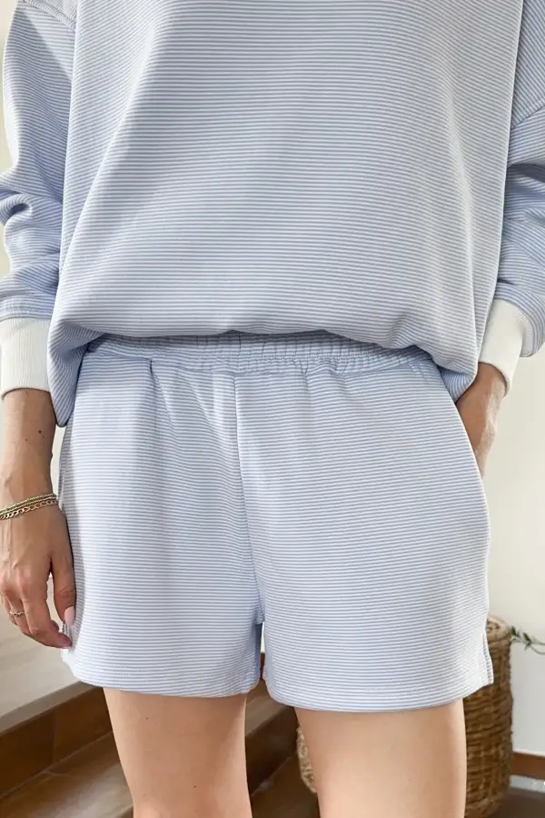 Gentle Fit Soft Striped Shorts