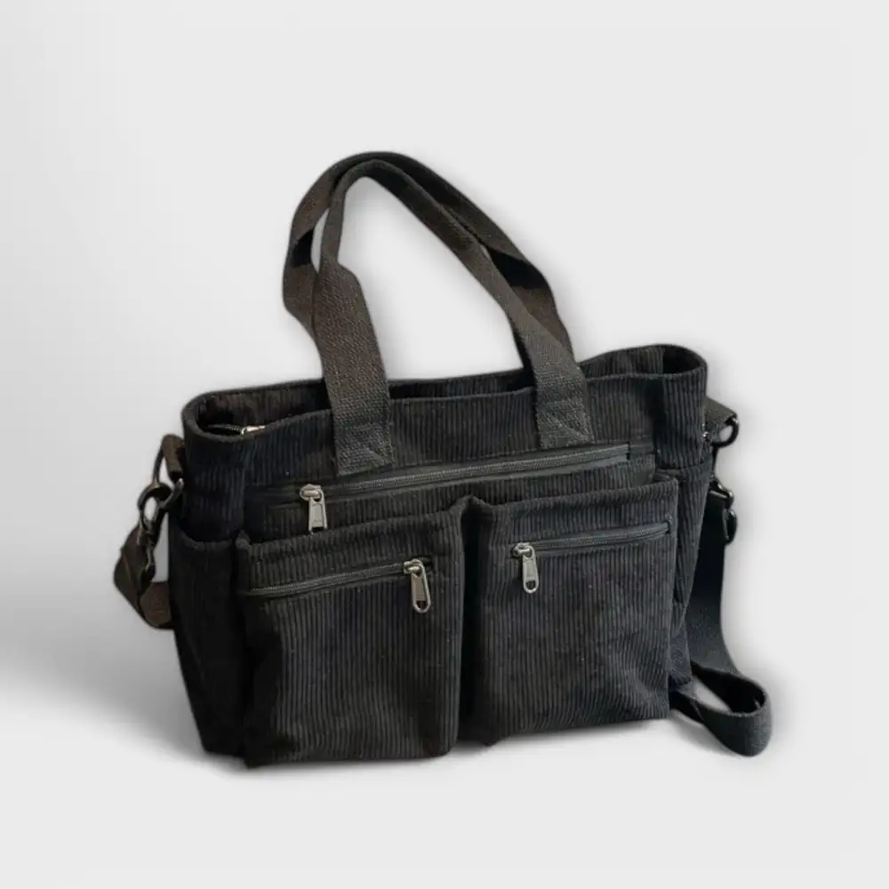 Nylon Soft Grain Tote Bag