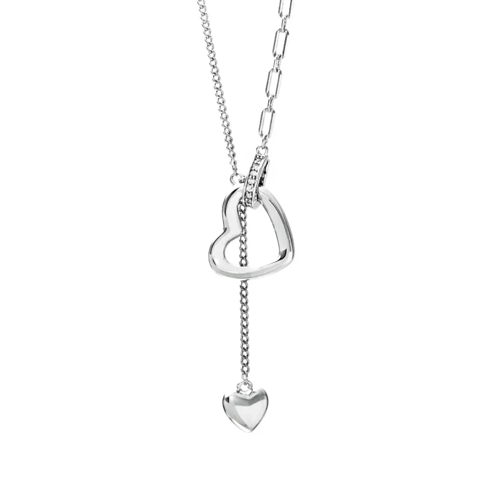 Heart Journey Pendant Necklace