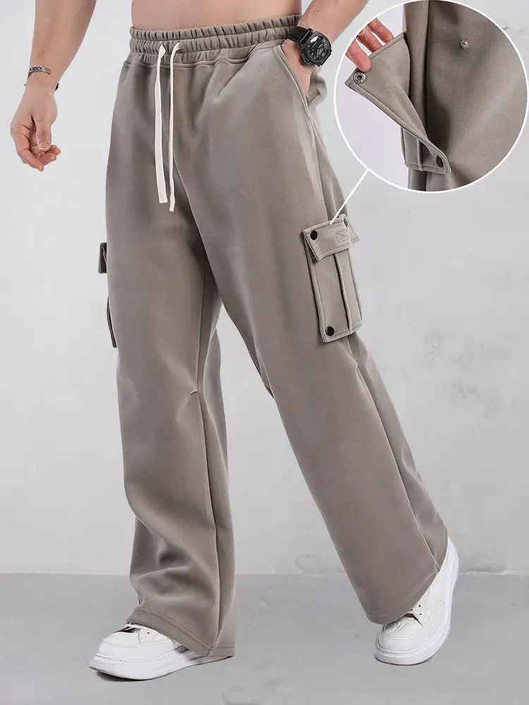 Versatile Detachable Pocket Cargo Pants