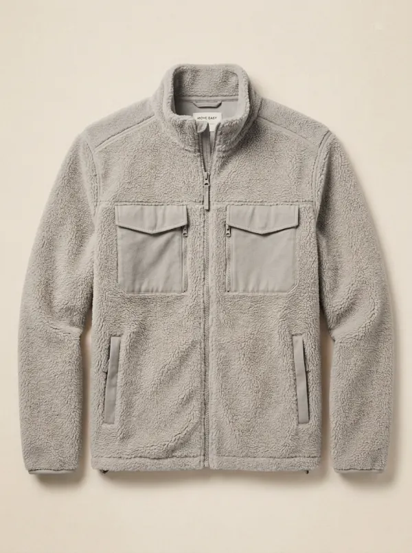 Sherpa Fleece Lightweight Jacket