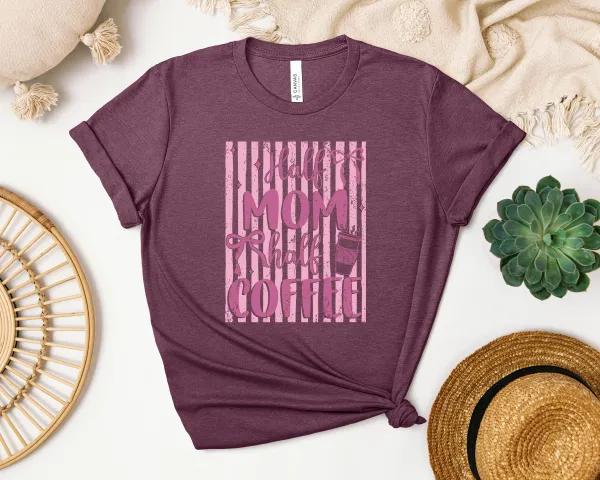 Mom Coffee Graphic Everyday Tee