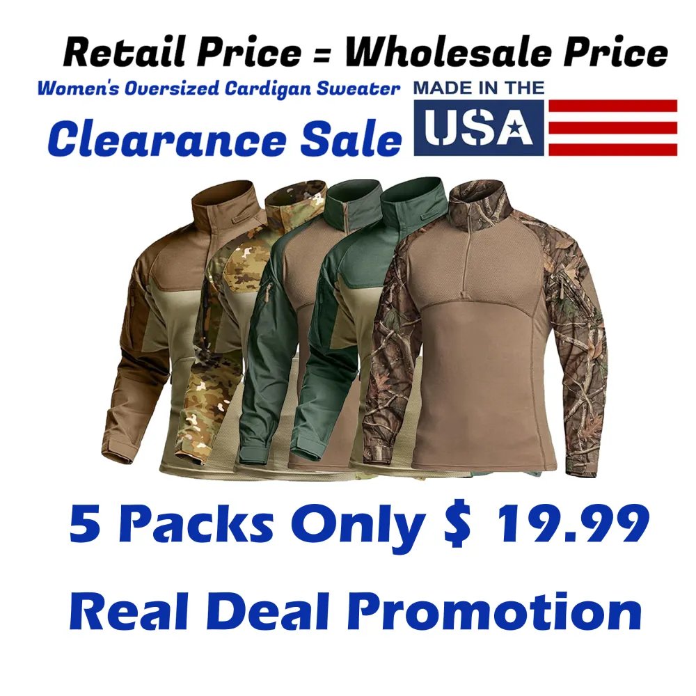 Men’s Tactical 1/4 Zip Combat Shirt – Built for Action. Designed for Performance.  🔥 Limited-Time Offer — 45% OFF