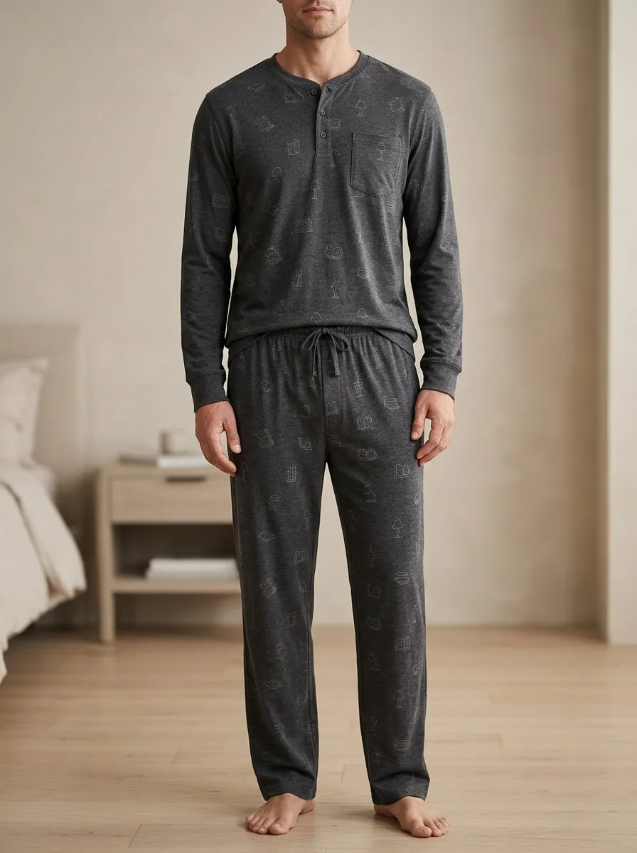 Refined Design Classic Men's Pajama Set