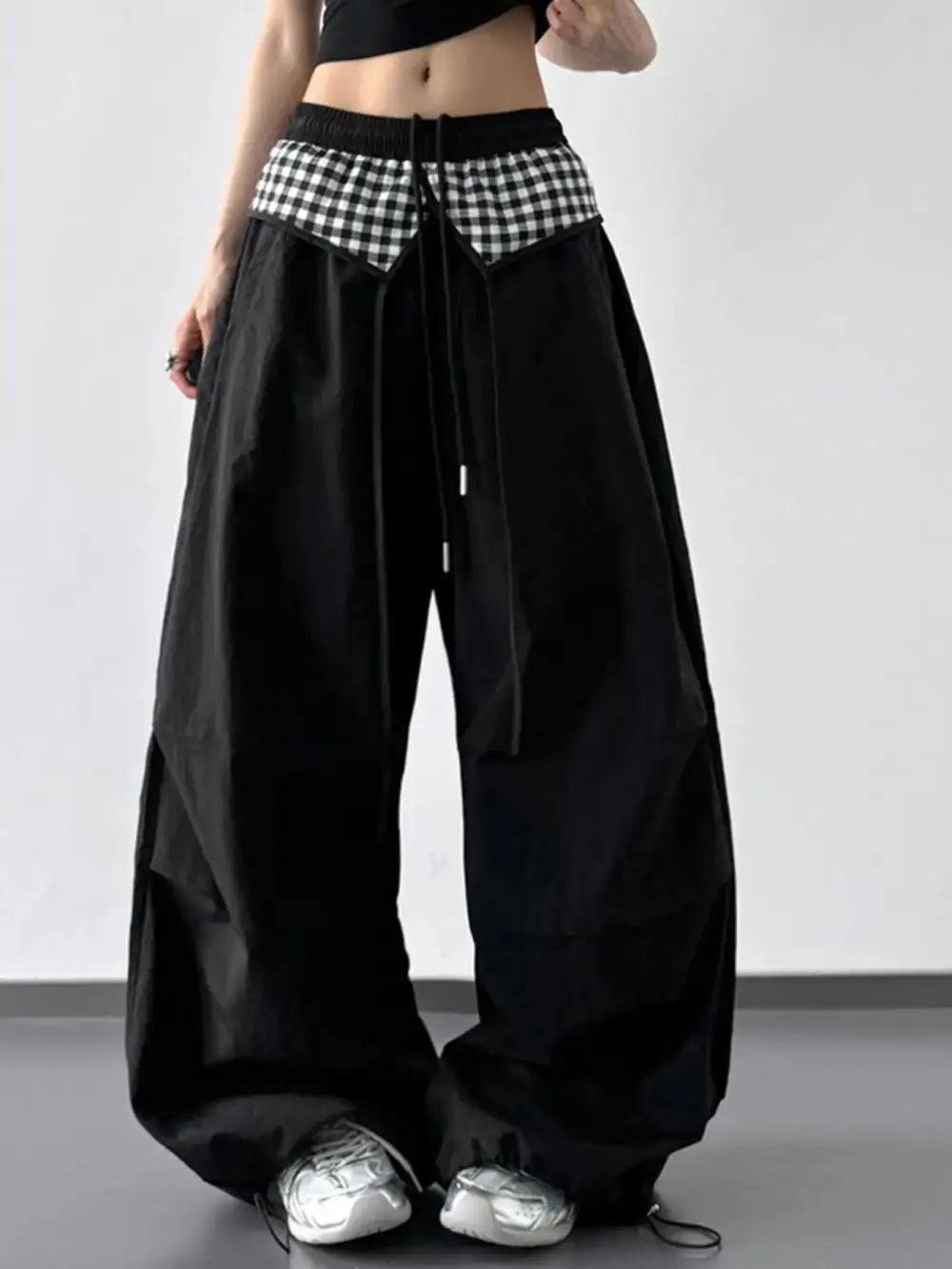 The Checkered Wide Pant