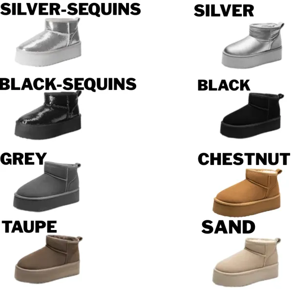 🔥 Winter Essential – 50% OFF! | Women’s Classic Suede Snow Boots with Memory Foam & Anti-Slip Sole