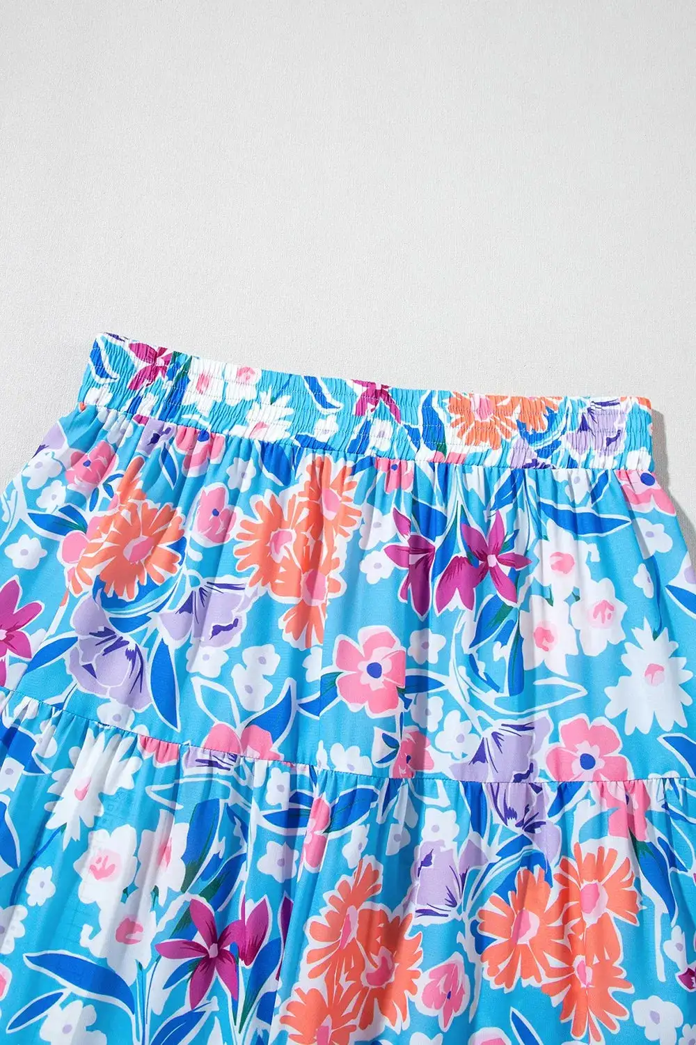 Draped Calm Printed Skirt
