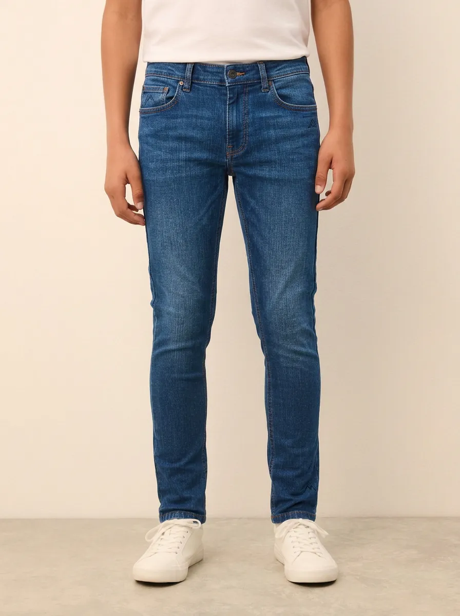 Men's Contemporary Everyday Casual Wear Stretch Denim Jeans