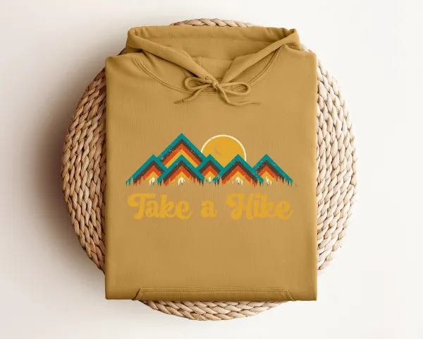 Trail Hike Graphic Pullover Hoodie