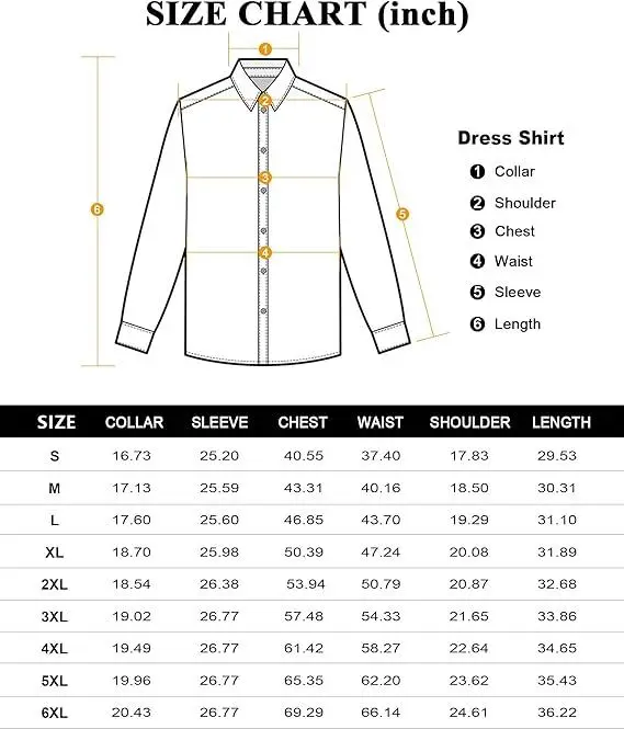 ✨ Dress Shirts – 16-Way Stretch | Slim Fit | Wrinkle-Free | Traveler Essential