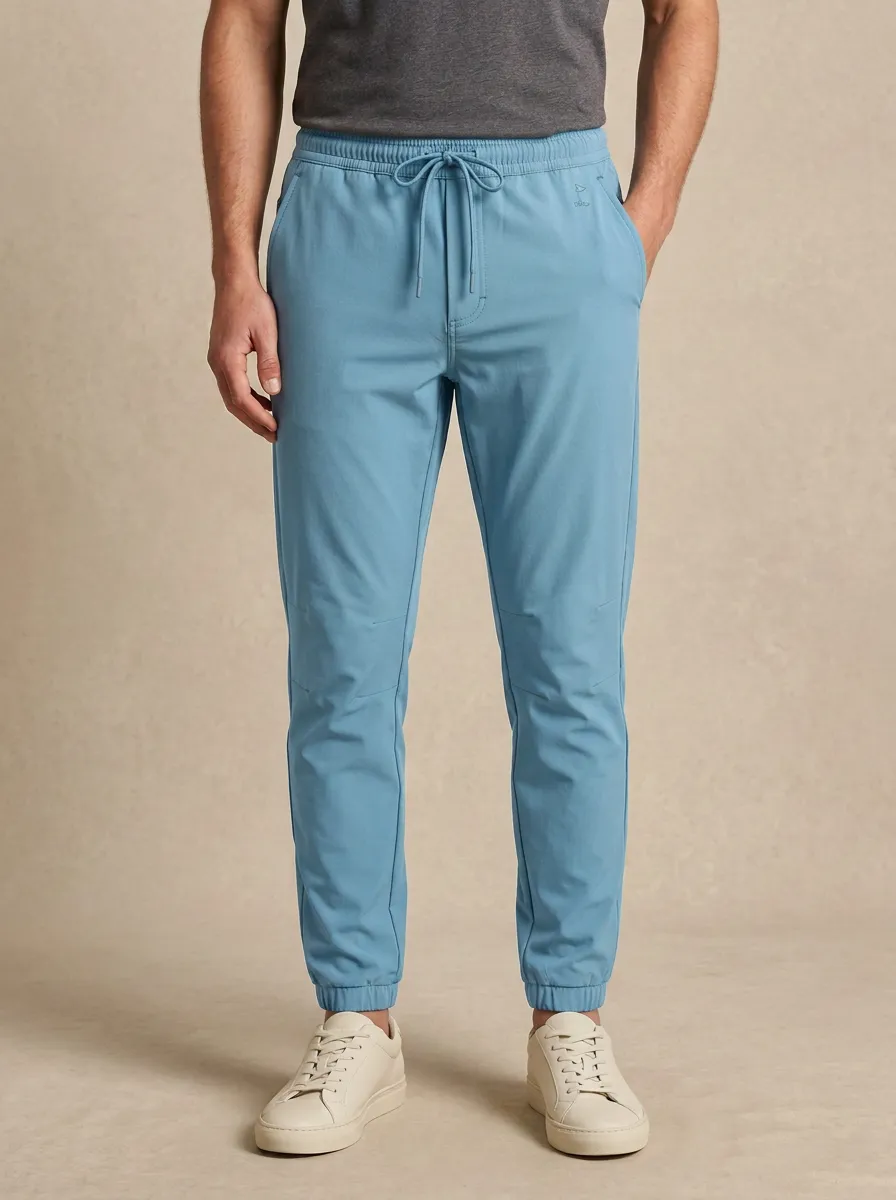 Classic Embroidered Golf Athletic Pants