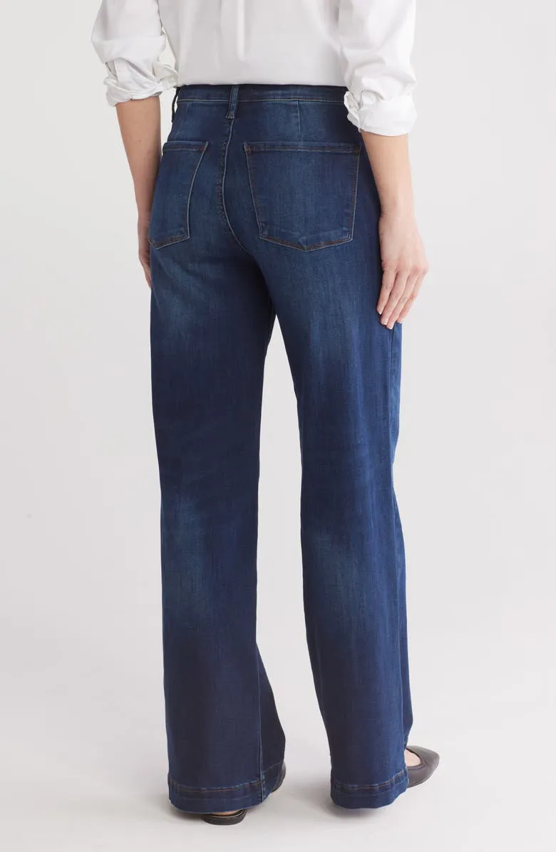 High Rise Wide Leg Jeans
