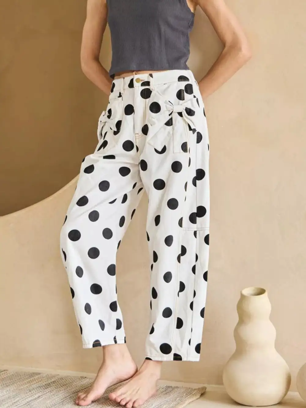 Soft High Waist Denim Jeans