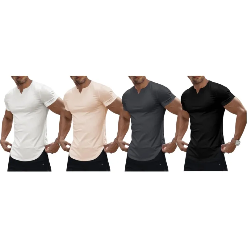 Men's V-Neck Short Sleeve T Shirt