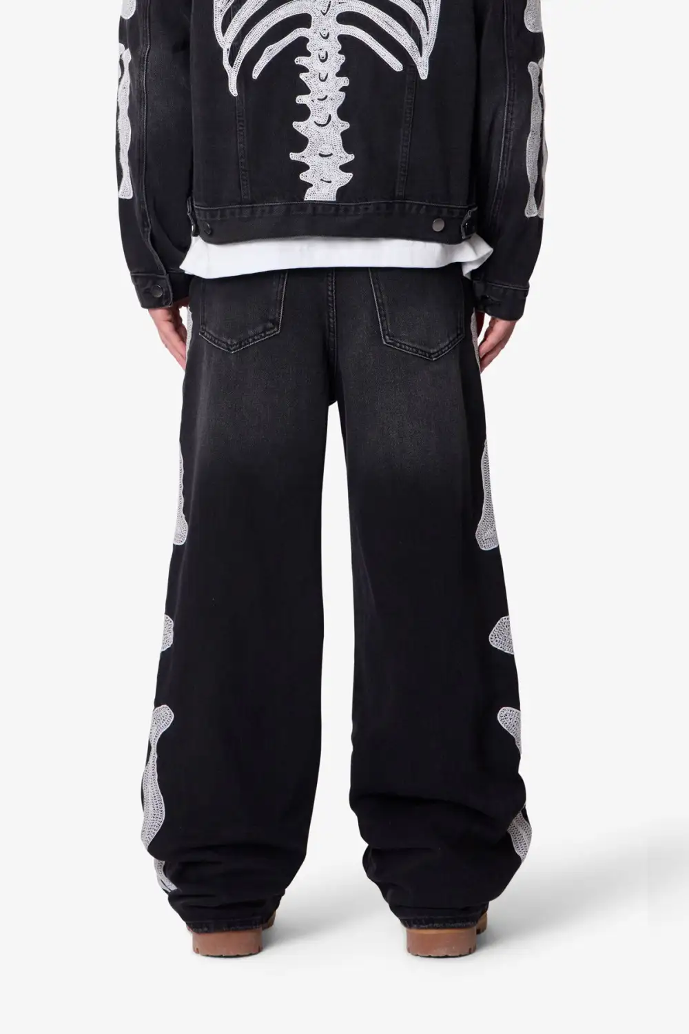 Relaxed Skeleton Ultra Baggy Jeans