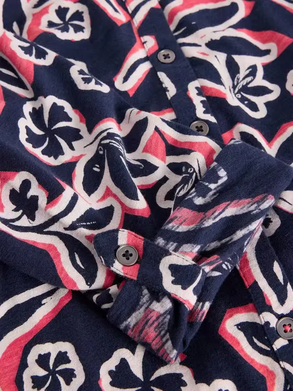 Longline Collared Shirt