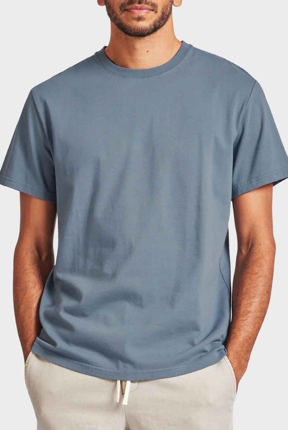 Casual Short Sleeve Crew Neck Tee