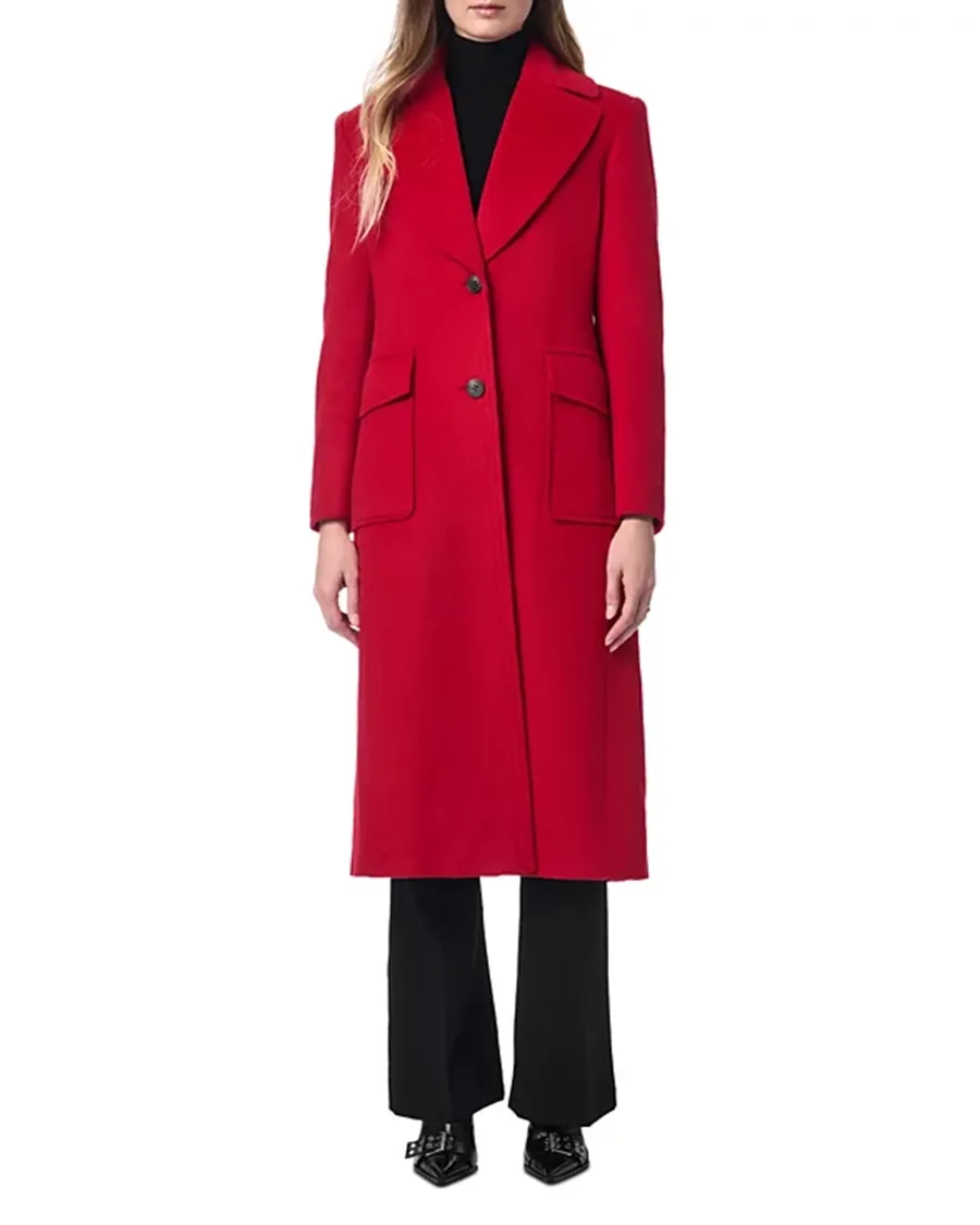 Notched Lapels Classic tailored Wool Coat