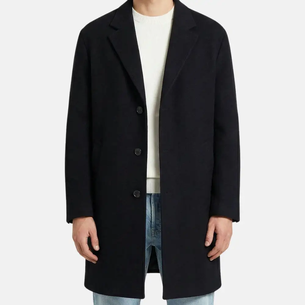 Refined Wool Classic Coat