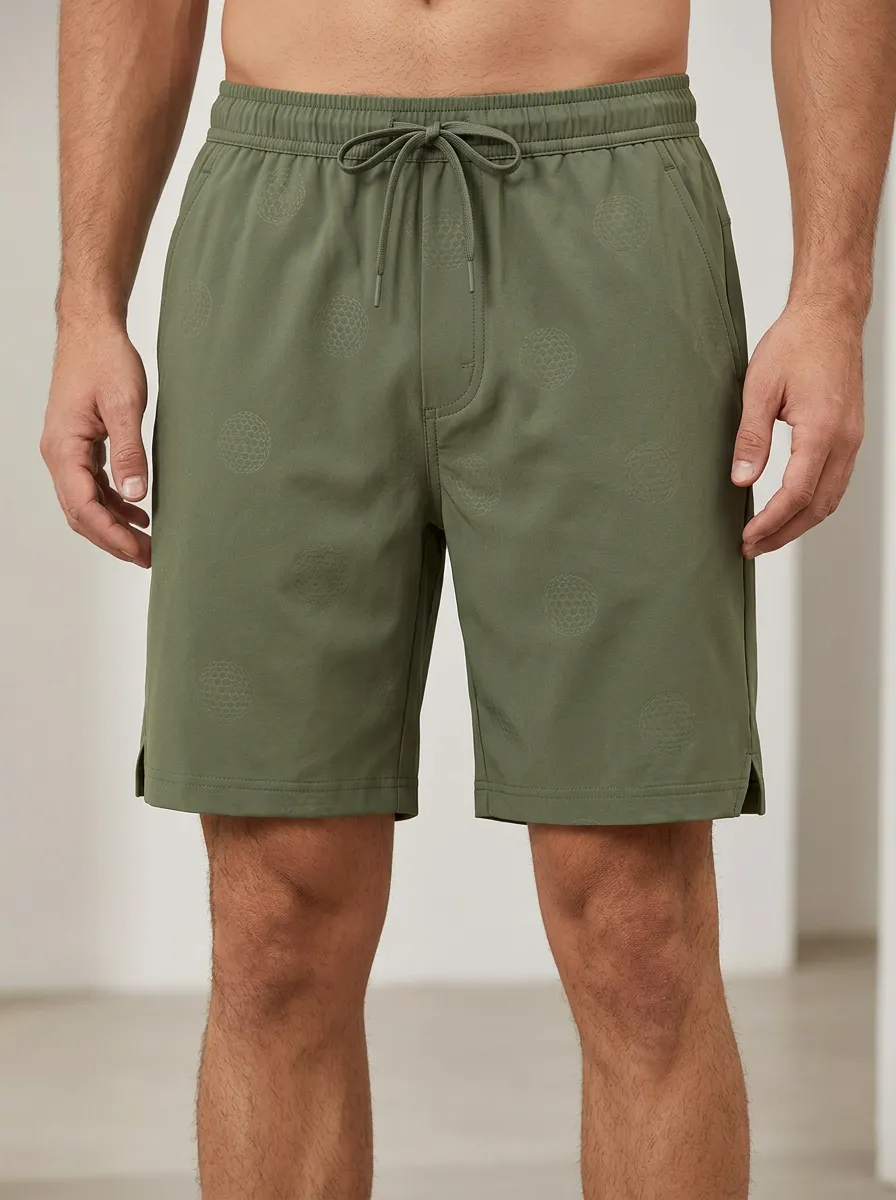 Everyday Golf-Ball Golf Athletic Shorts