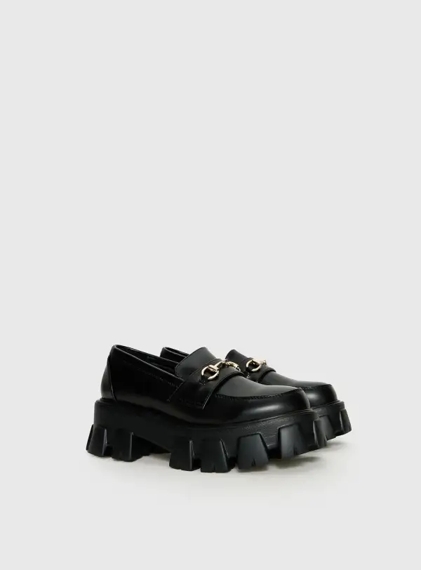 Trim Dress Heel Shoes