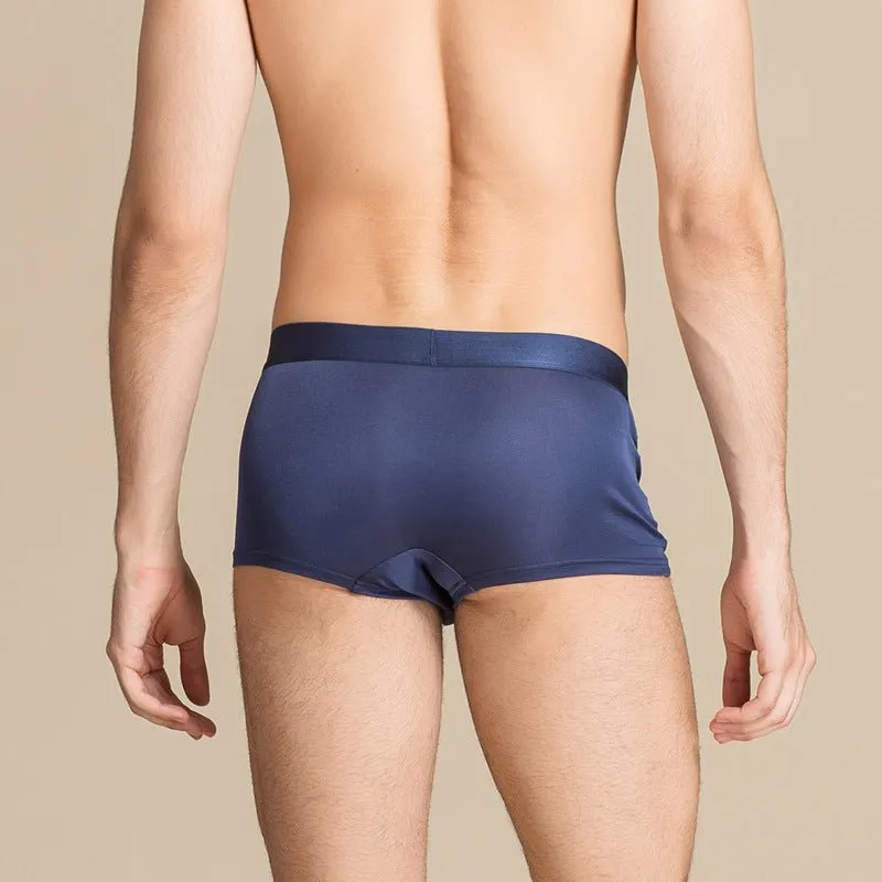 Smooth Silk Mid Rise Boxer Briefs