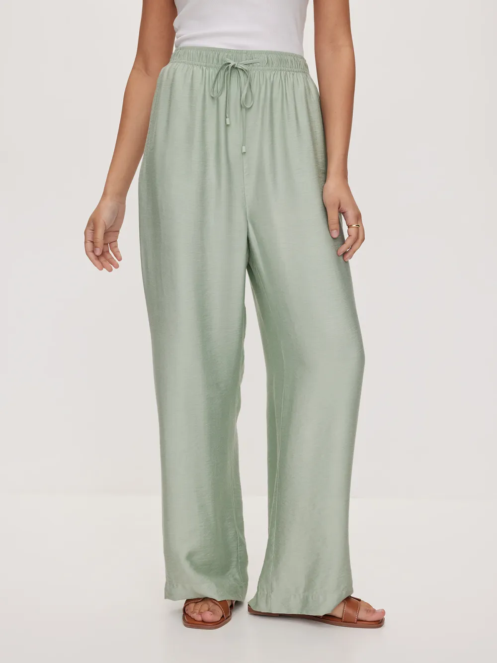 Viscose Relaxed Trousers
