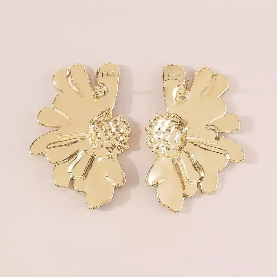 Classic Flower Stud Earrings