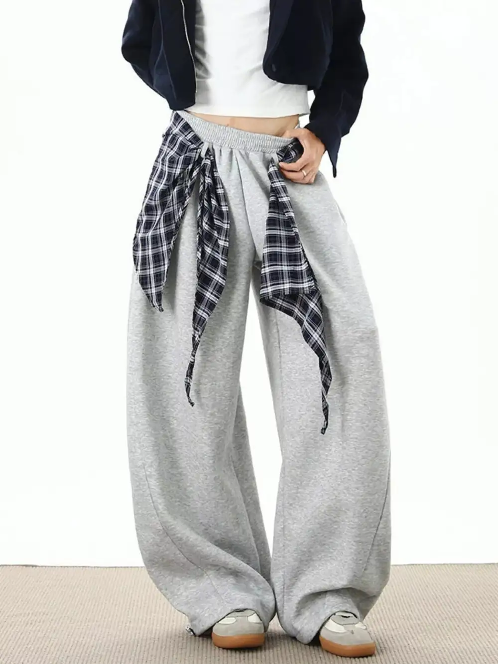 Refined Men's Plus Size Wide Leg Sweatpants