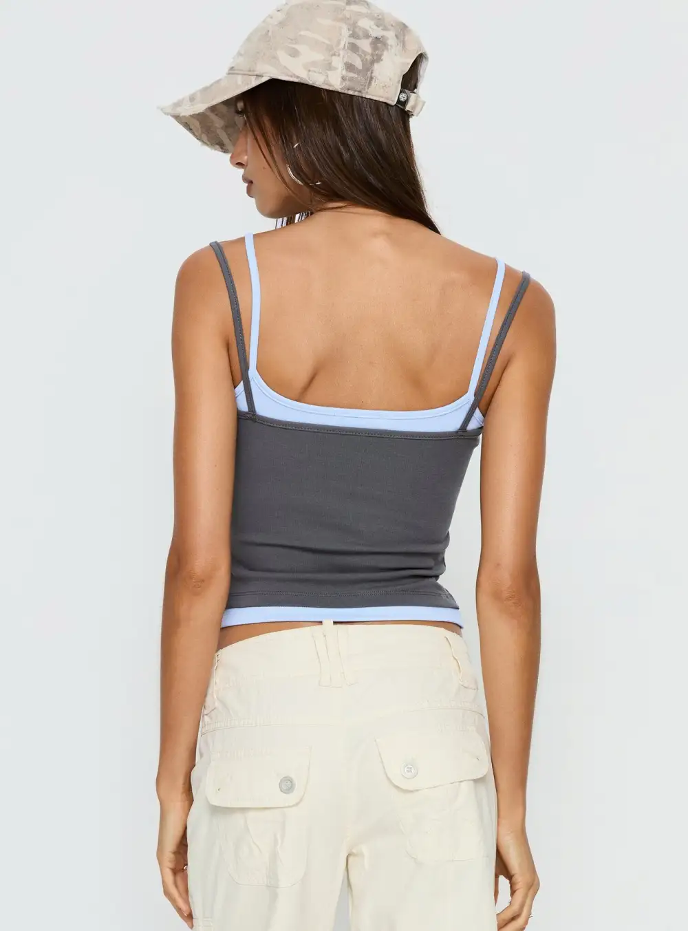 Layered Jersey Tank Top
