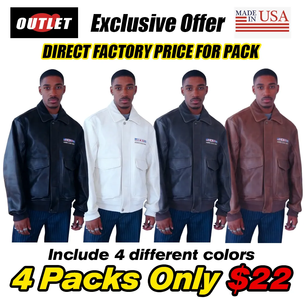 Men's solid color sporty windproof leather jacket