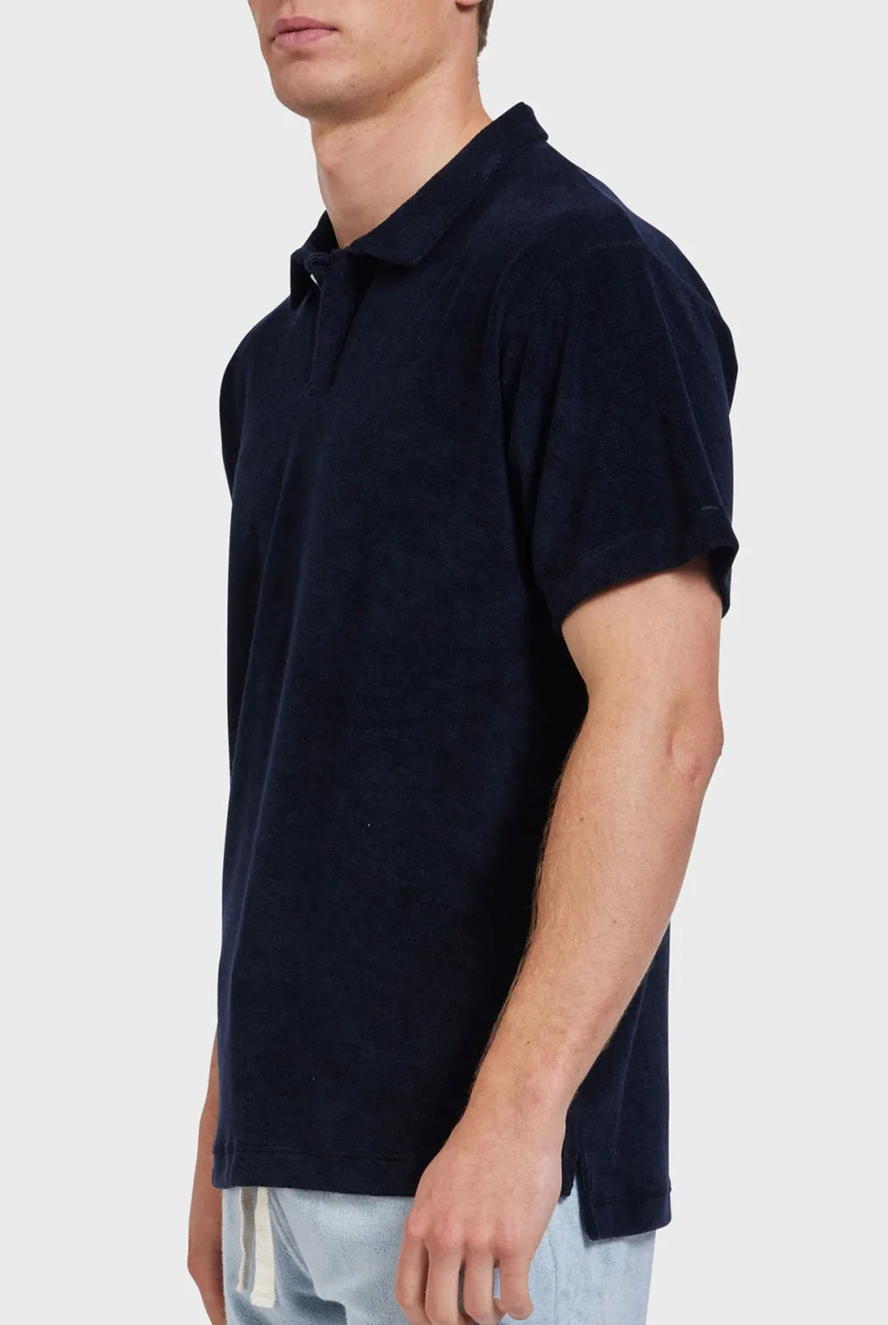 Short Sleeve Polo Neck Tee