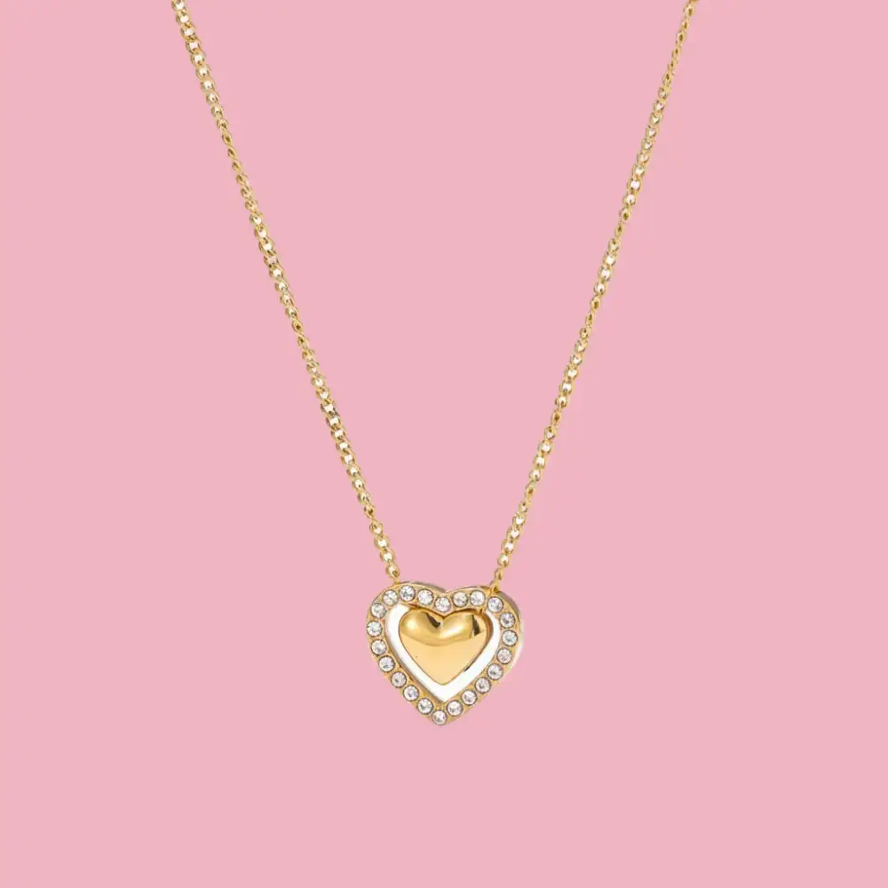 Subtle Refined Heart Necklace