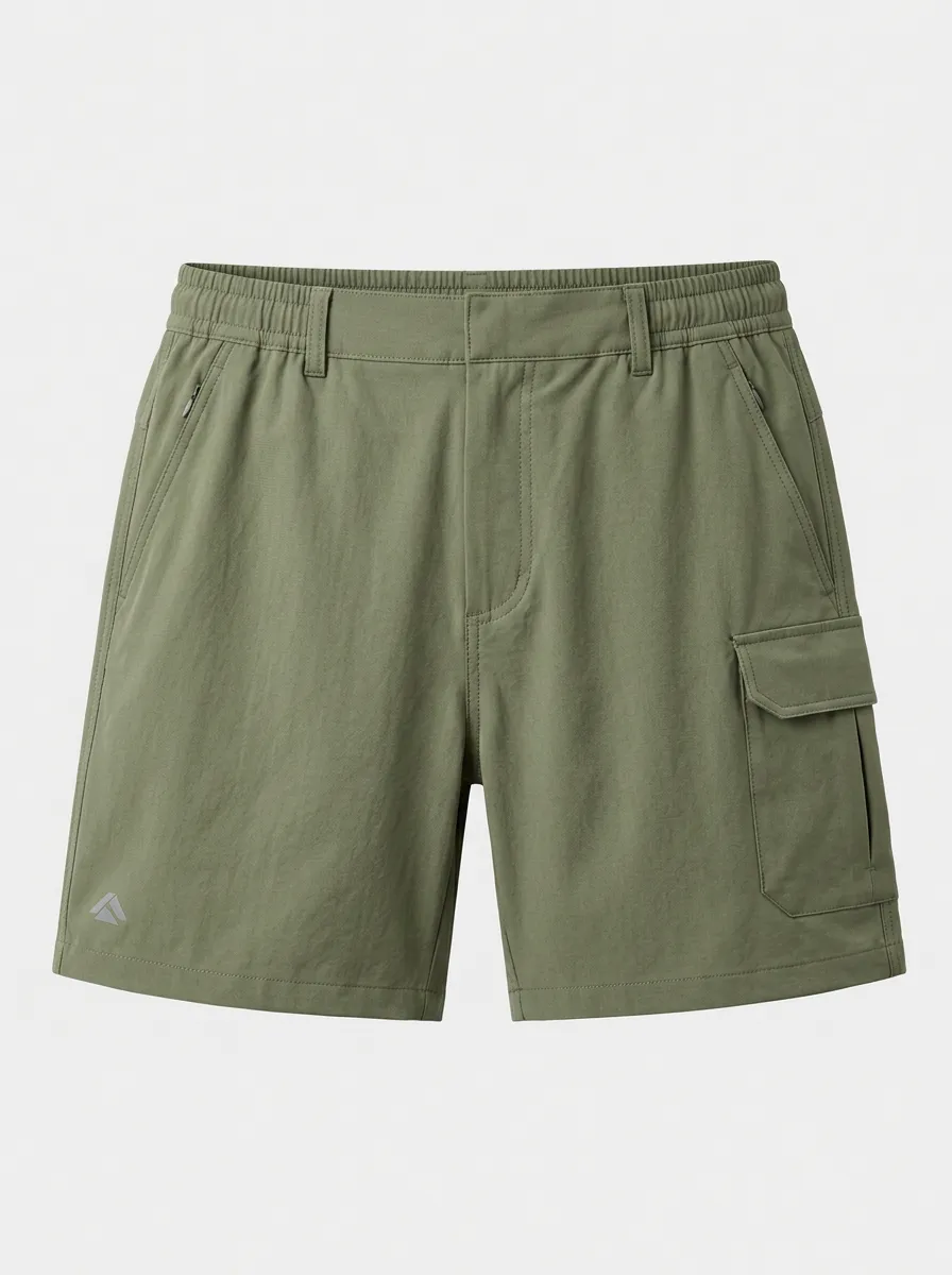 Men's Outdoor Hiking Breathable Cargo Shorts