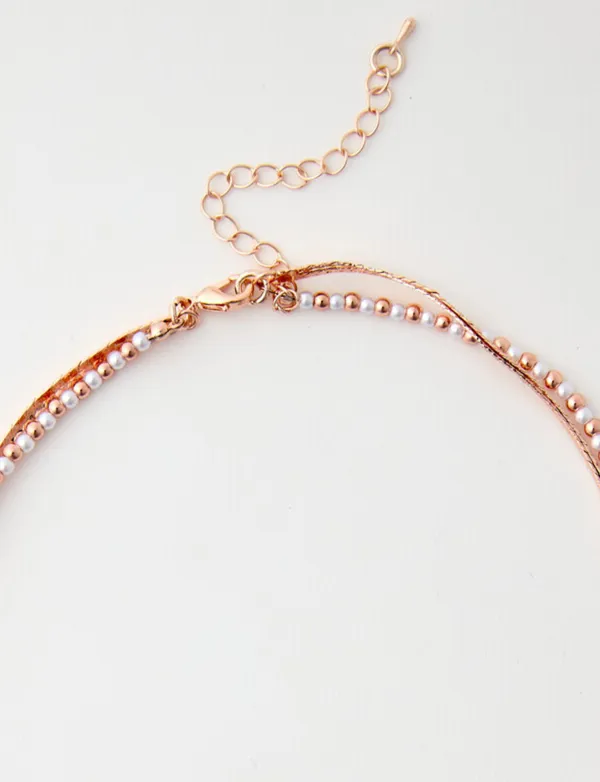 Multi-Layered Beaded Creative Necklace