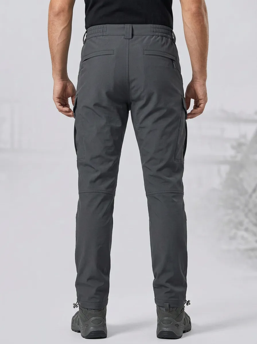 Outdoor-Ready Multi Pocket Design Men's Work Pants