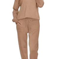 Women'S Long Sleeve Knit Loungewear