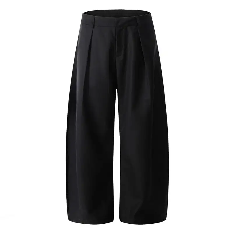 Women's Wide Leg Curved Cut Pants