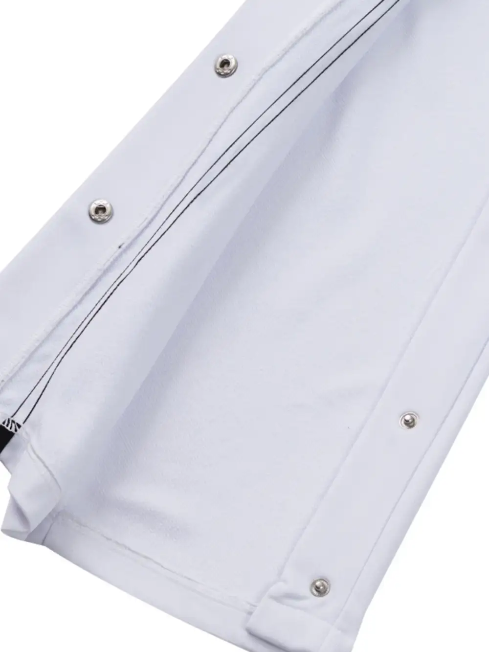 Men's Full Size Loose Fit Side Snap Button