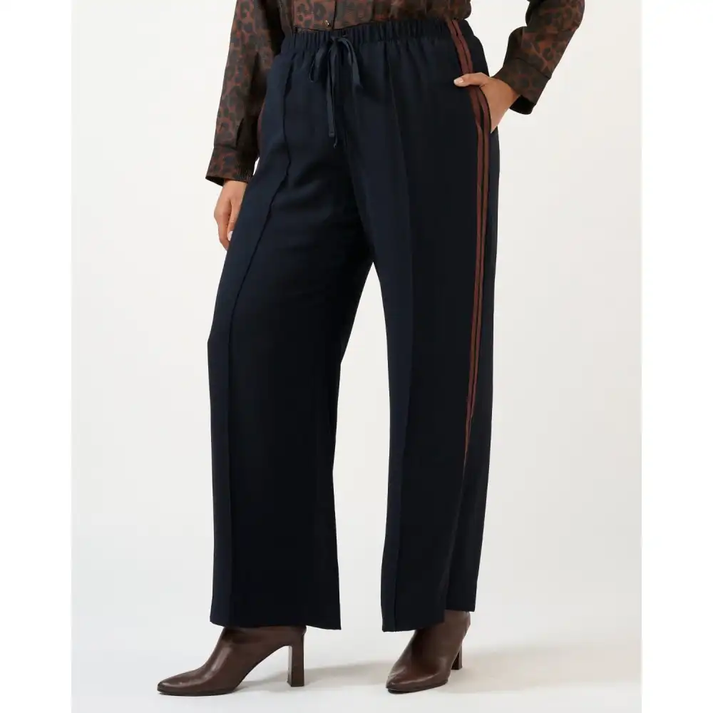 Structured Wide-Leg Women's Trousers