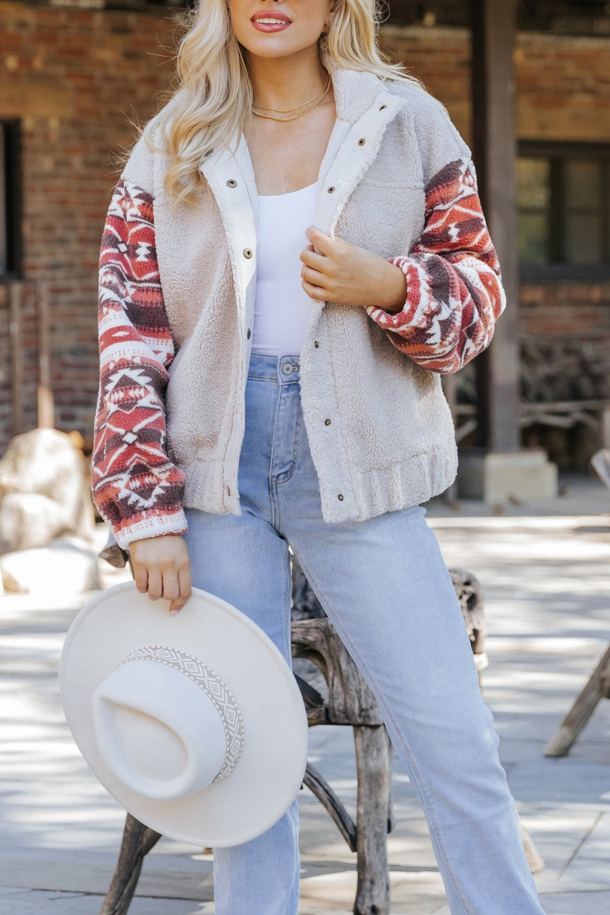 Taupe Mix Outdoor Jacket