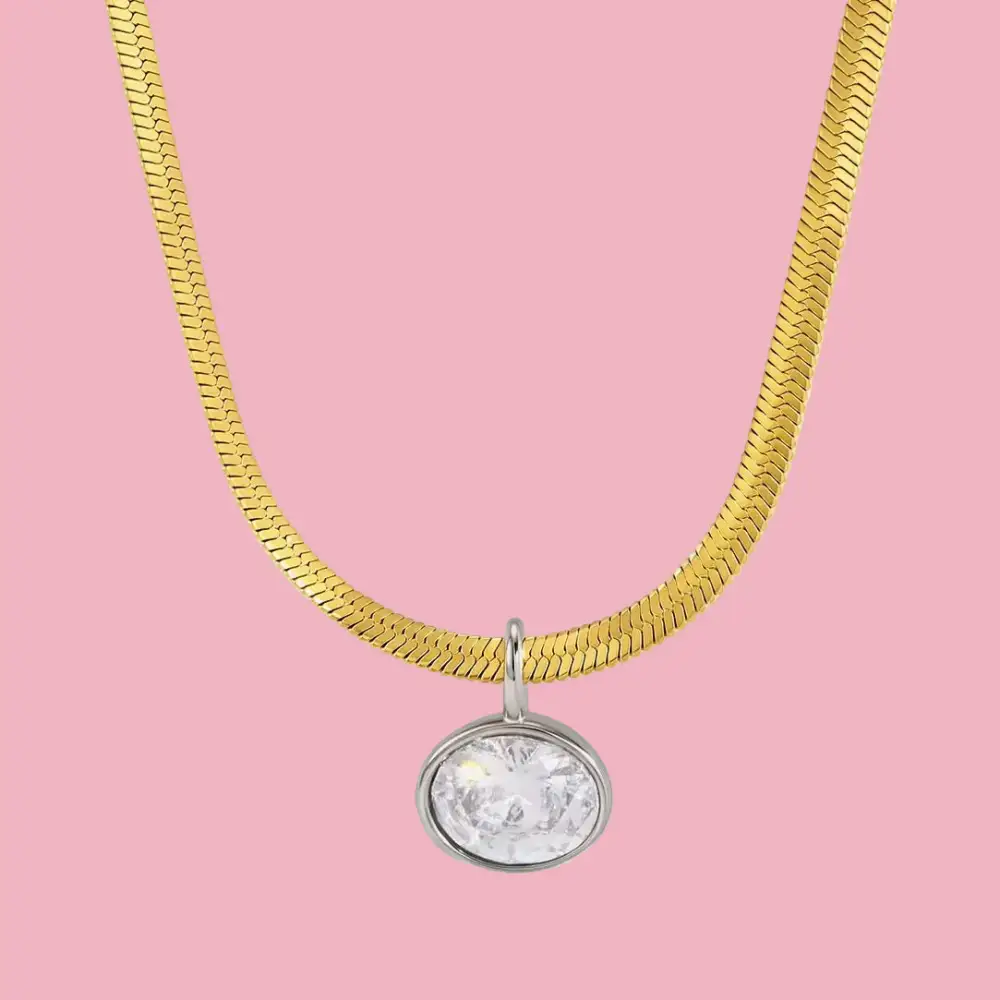 Refined Decorative Minimal Everyday Necklace
