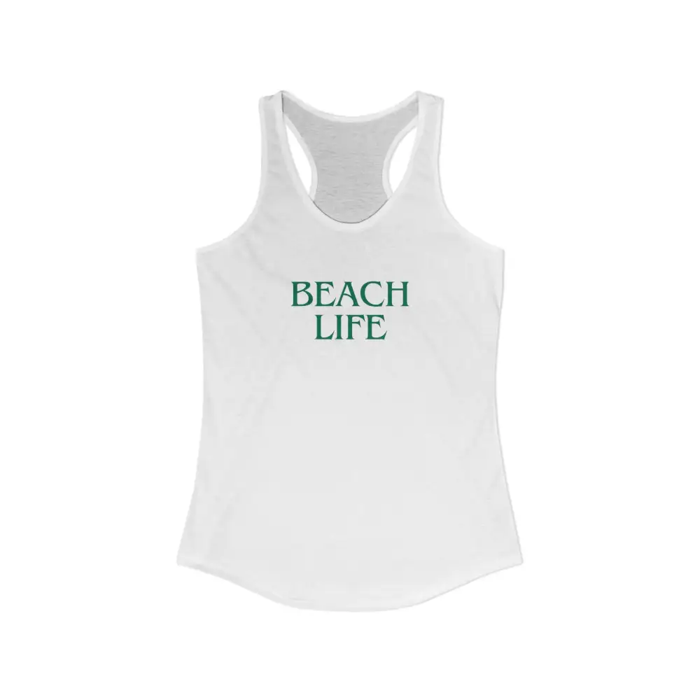 Beach Life Graphic Racerback Tank