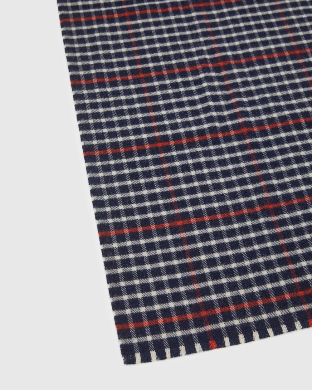 Wool Plaid Scarf