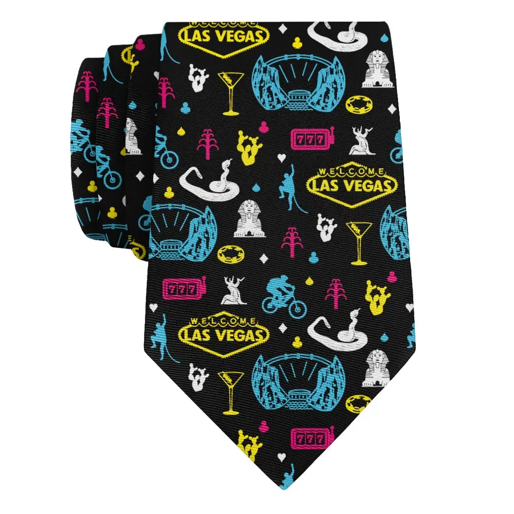 Modern Heritage Emblem Design Necktie