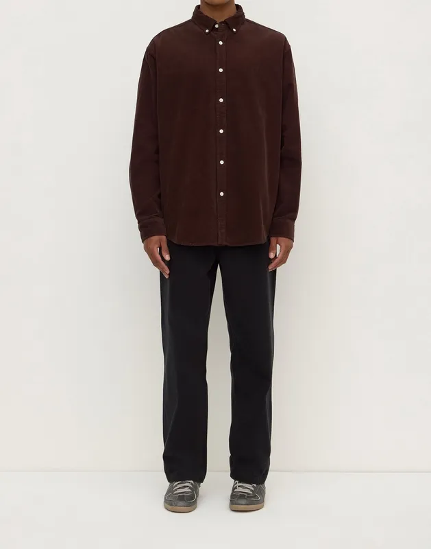 Brown Corduroy Shirt